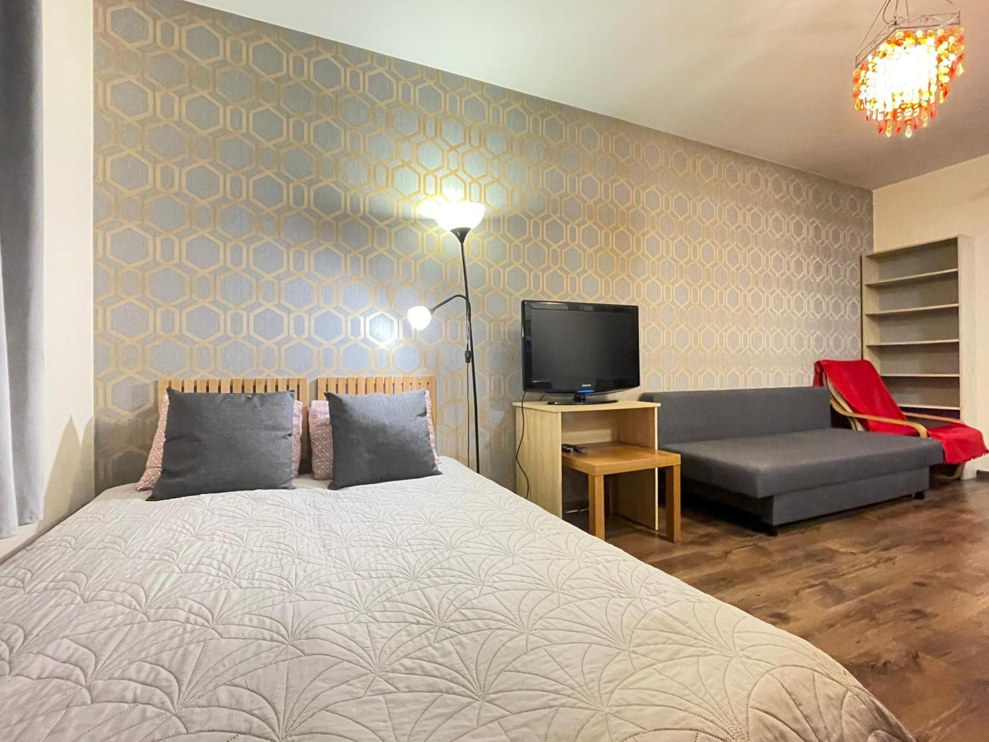 Superior Bukowinska, Studio, Pool & Gym! Metro Wilanowska, Garage Parking! 24H Reception! Warschau Buitenkant foto